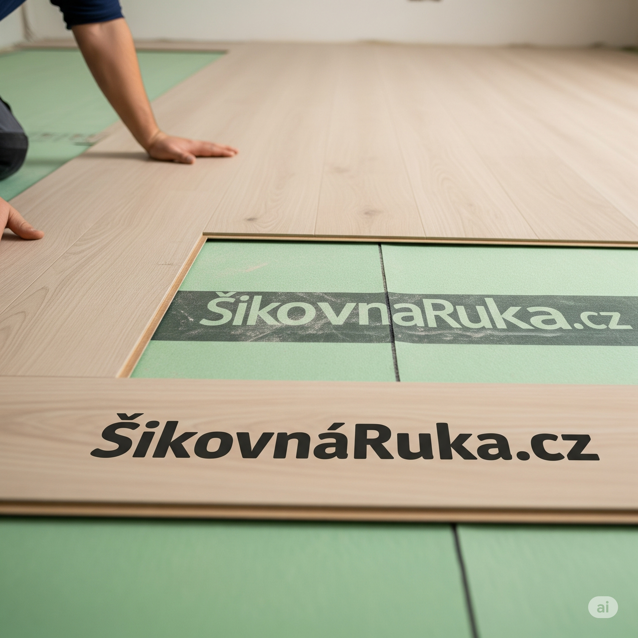 Pokládka plovoucí podlahy