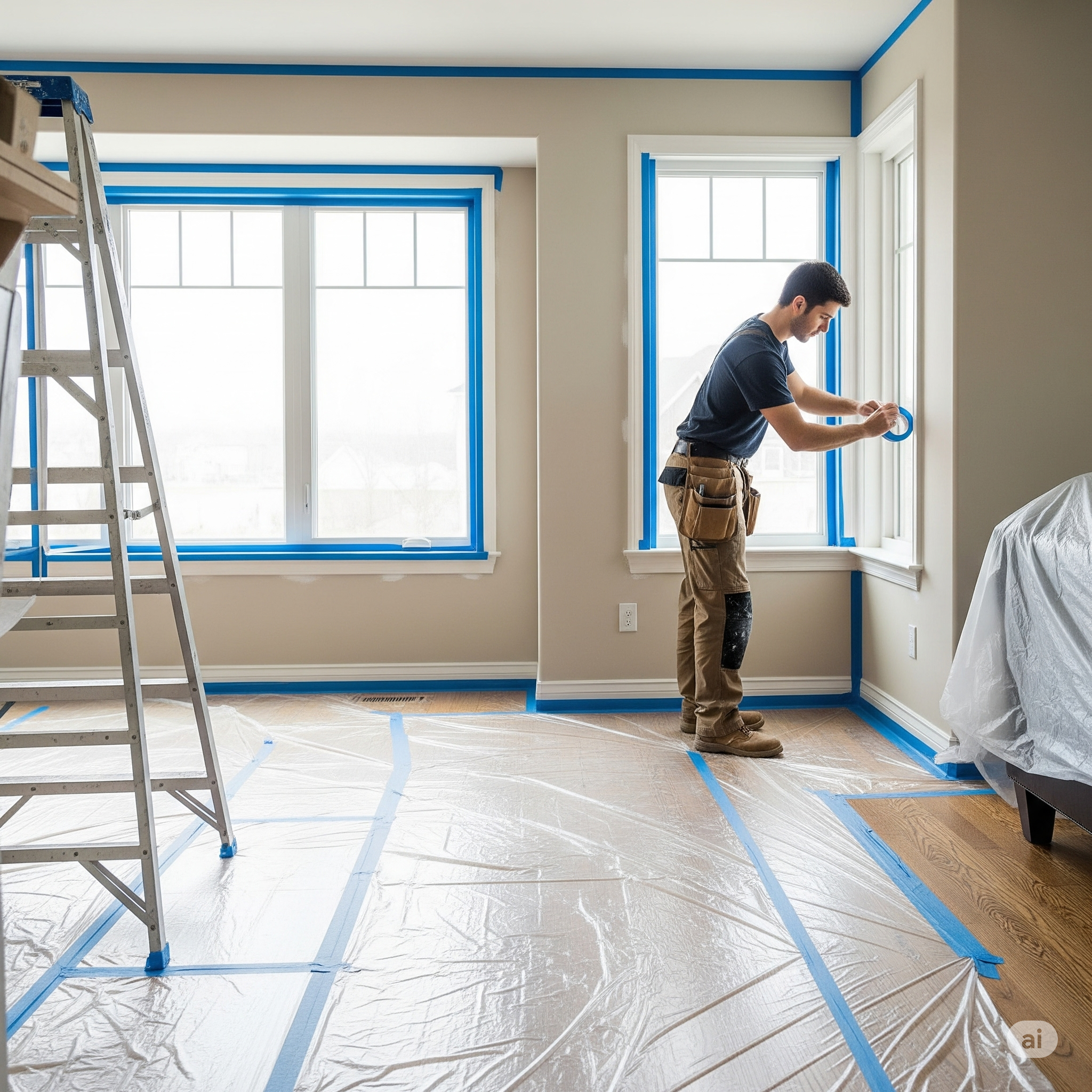 Jak dosáhnout kvalitně vymalovaného pokoje