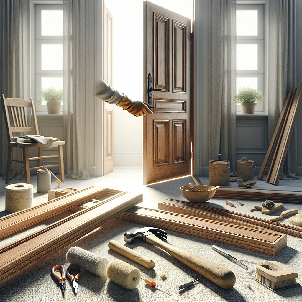 Renovace dřevěných zárubní: Vdechněte domovu nový život!