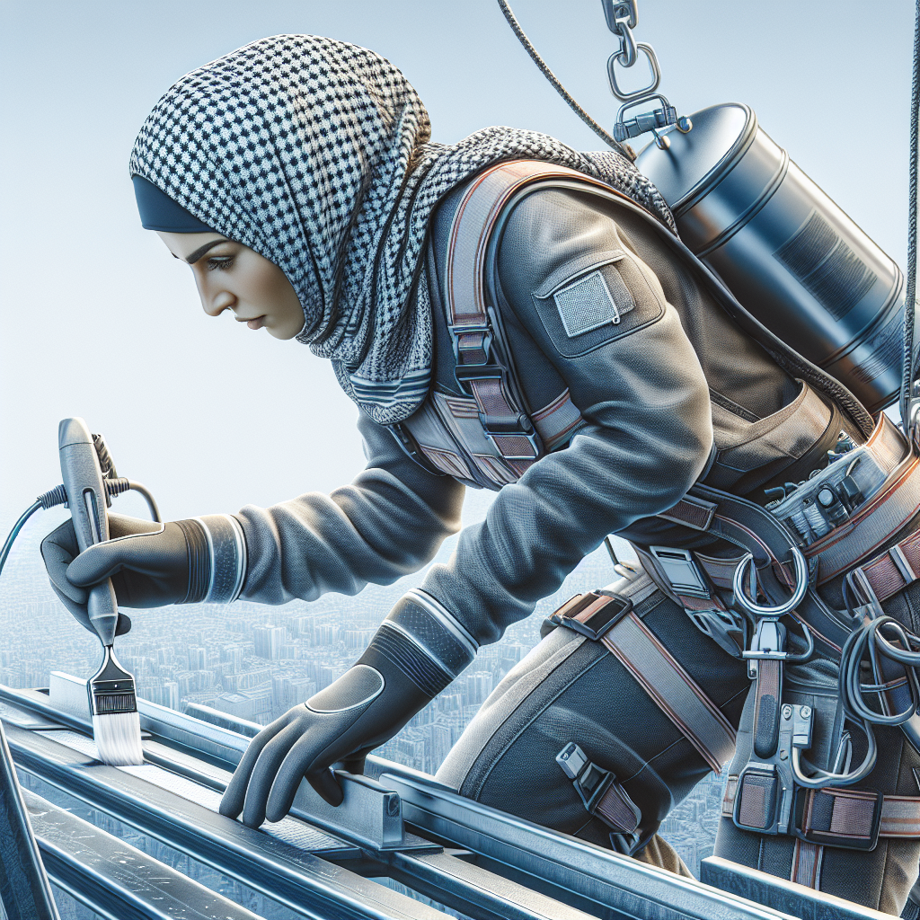 Natěračské práce ve výškách: Bezpečnost a profesionální přístup