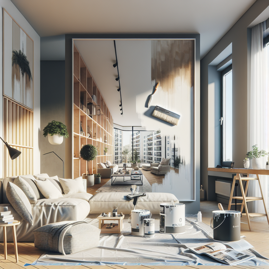 Malování bytu Ostrava: Cena, postup a jak ušetřit